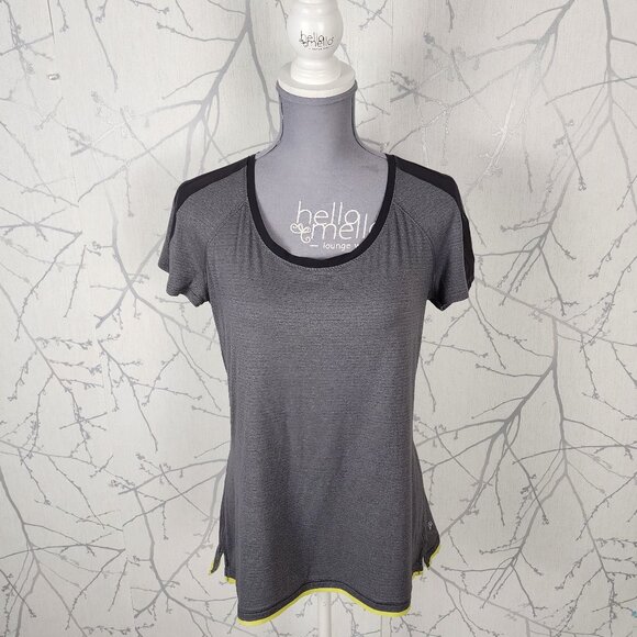 Lululemon Gray Silverescent Round Neck Race Me Short Sleeve Tee - Picture 2 of 5